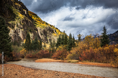 Red Mountain Creek - Colorado in Autumn