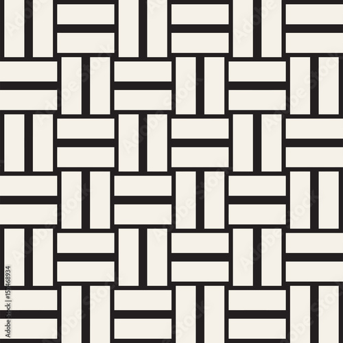 Shapes seamless pattern background. Stylish symmetric lattice.  Abstract geometric tiling mosaic