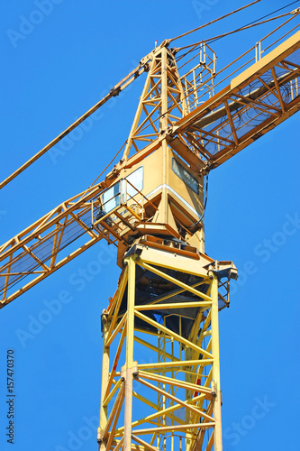 Wallpaper Mural Construction tower crane Torontodigital.ca