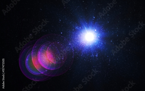 Abstract beautiful backgrounds lens flare lights