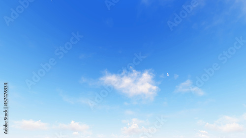 Cloudy blue sky abstract background  3d illustration