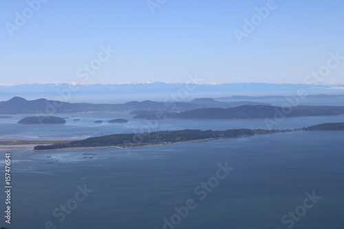 View over the San Juan Islands