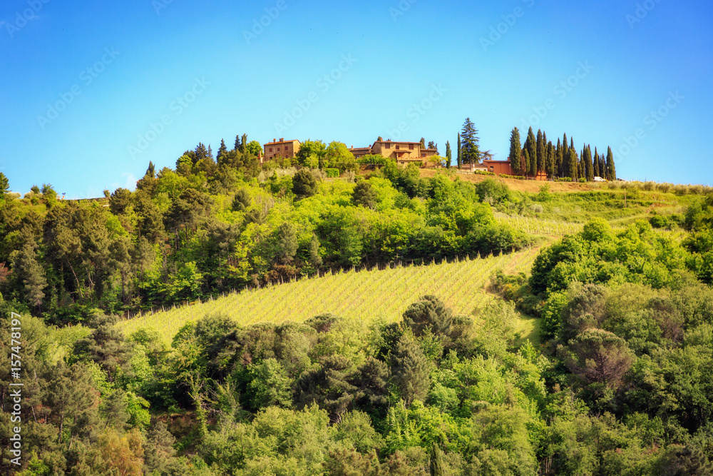 House in The Hillside of Chianti Italy