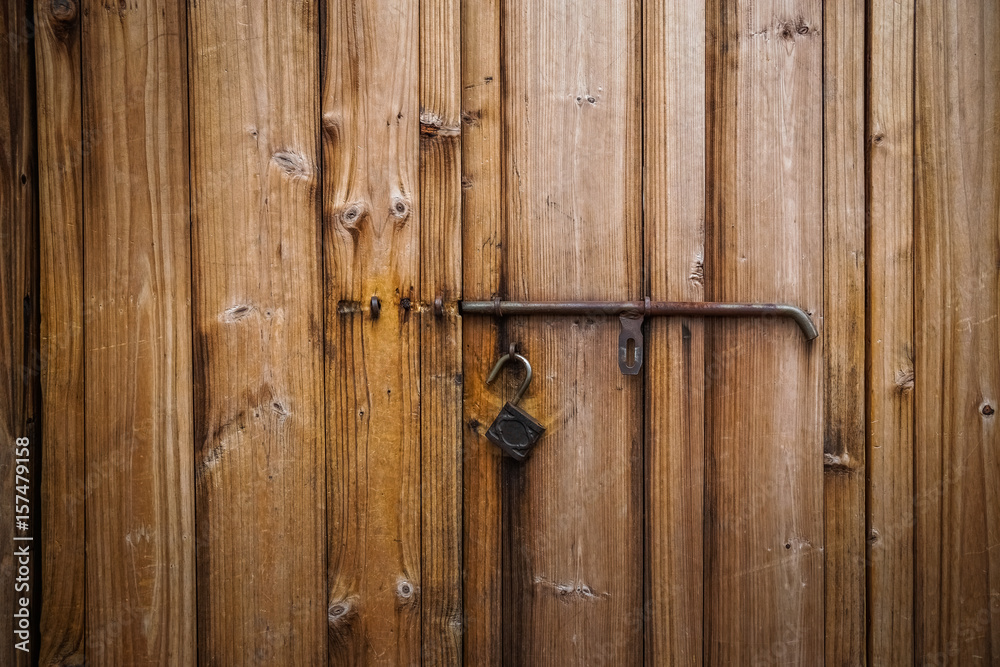 wooden door of traditional house in ancient village of Anhui,China. wooden door of traditional house in ancient village of Anhui,China.
