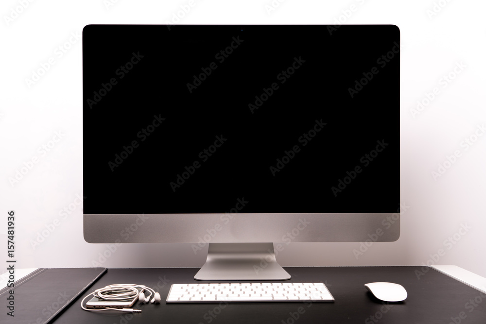 retina display with keyboard, mouse, smart phone and earphone retina display with keyboard, mouse, smart phone and earphone