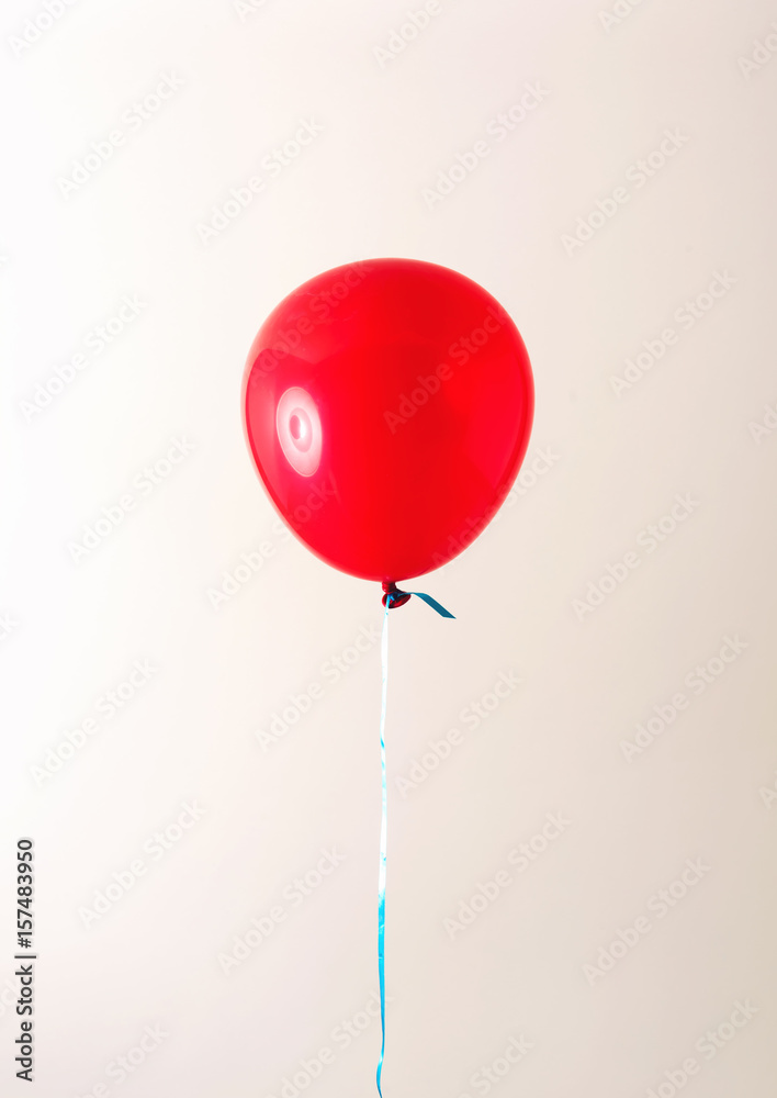 Balloon on an off white background Balloon on an off white background