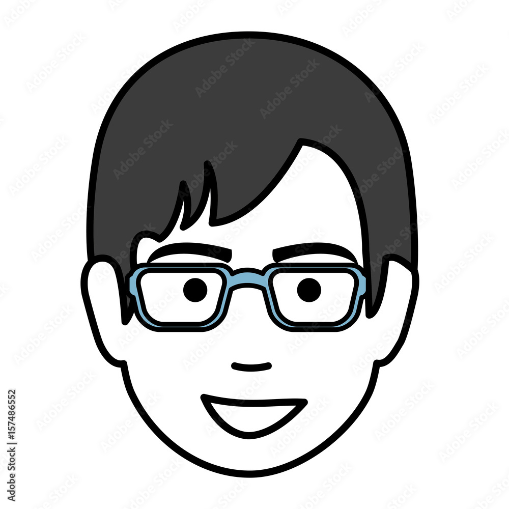 young man avatar character vector illustration design young man avatar character vector illustration design