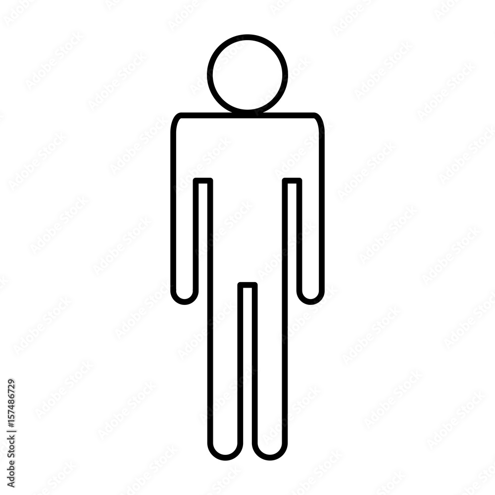 man icon silhouette avatar male icon vector illustration man icon silhouette avatar male icon vector illustration