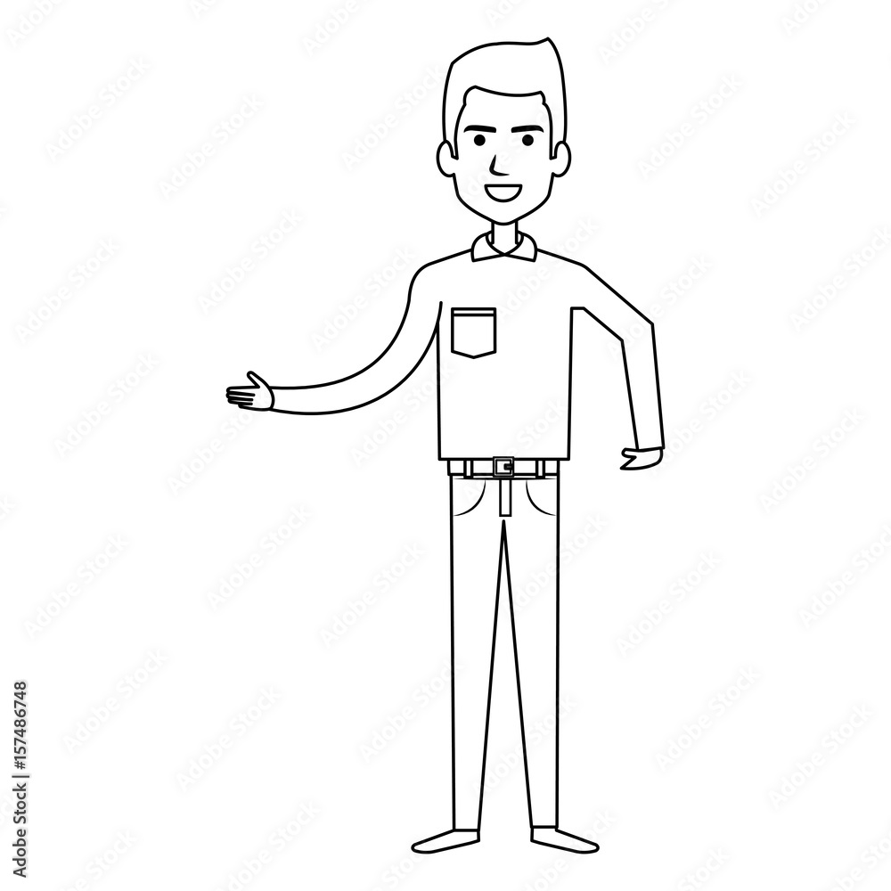 young man avatar character vector illustration design young man avatar character vector illustration design