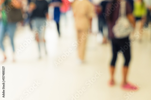 Picture blurred for background abstract and can be illustration to article of shopping mall © kittipong33