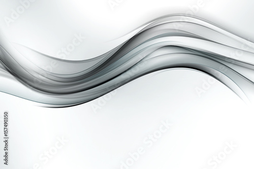 Grey tone modern lines and waves background