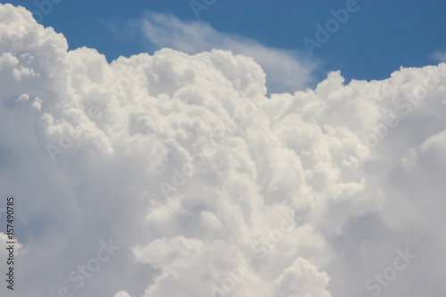 Beautiful puffy clouds