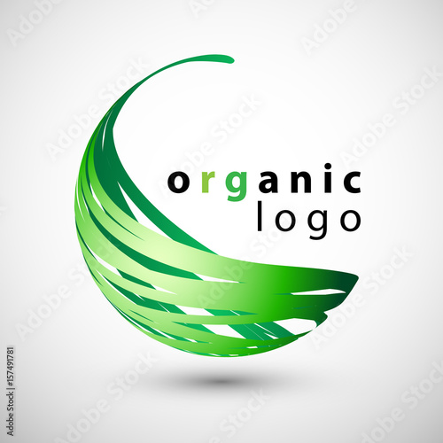 ekologiczne logo wektor