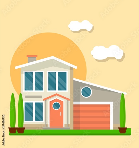 Modern living house
