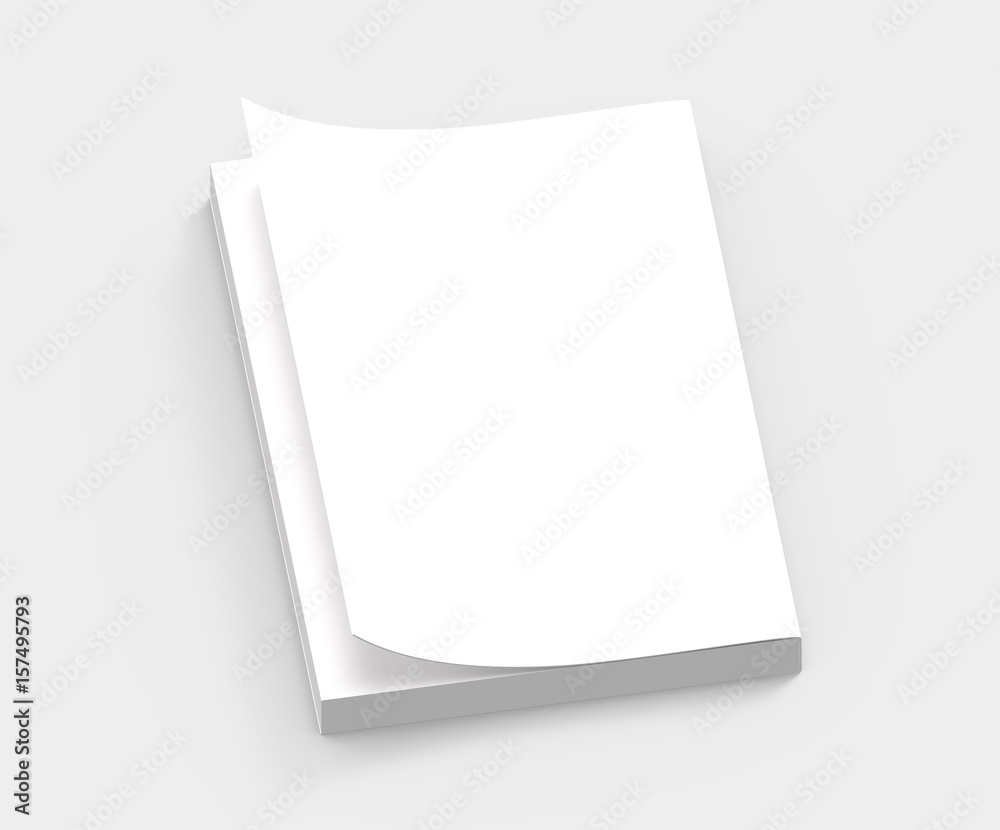 Blank hard cover book template Blank hard cover book template