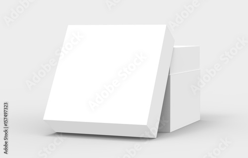 tilt blank paper box