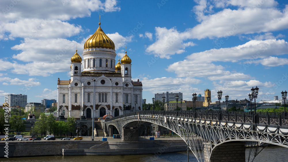 Fototapeta premium Christ Erlöser Kathedrale Moskau