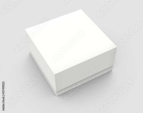 tilt blank paper box © JoyImage