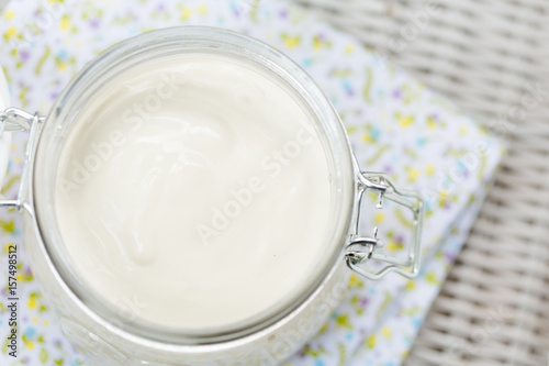 Vegan diy homemade eggfree mayonaise photo