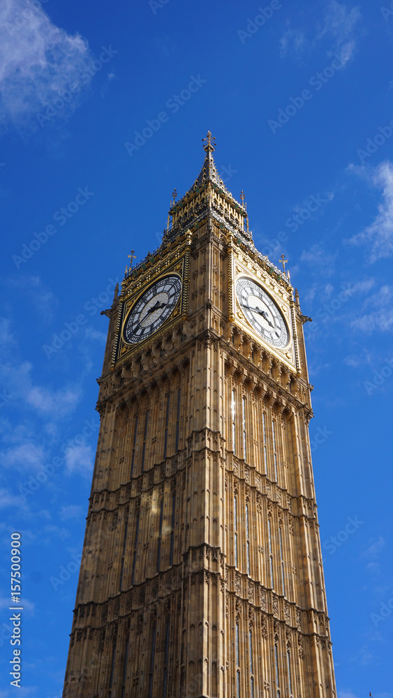 Photo of Big Ben in Westminster on a spring morning, London, United Kingdom Photo of Big Ben in Westminster on a spring morning, London, United Kingdom