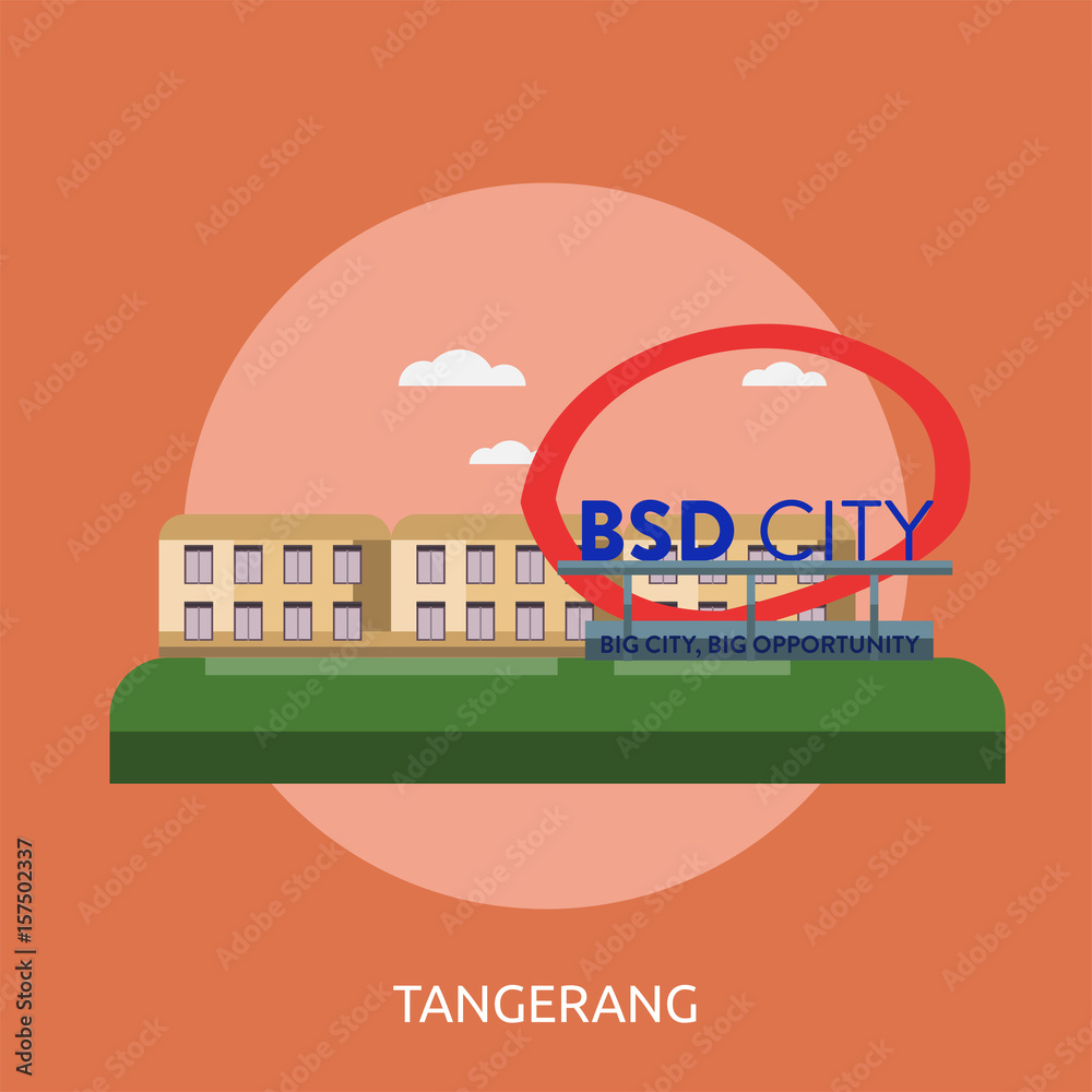 Tangerang City of Indonesia Conceptual Design