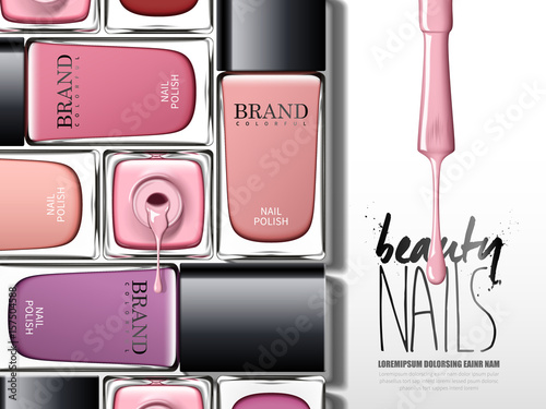 nail lacquer ad