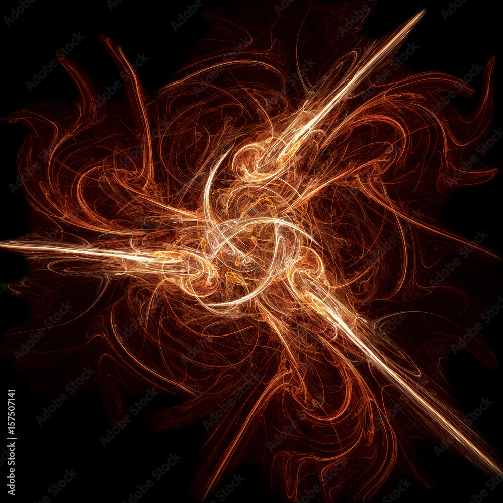 abstract fractal background