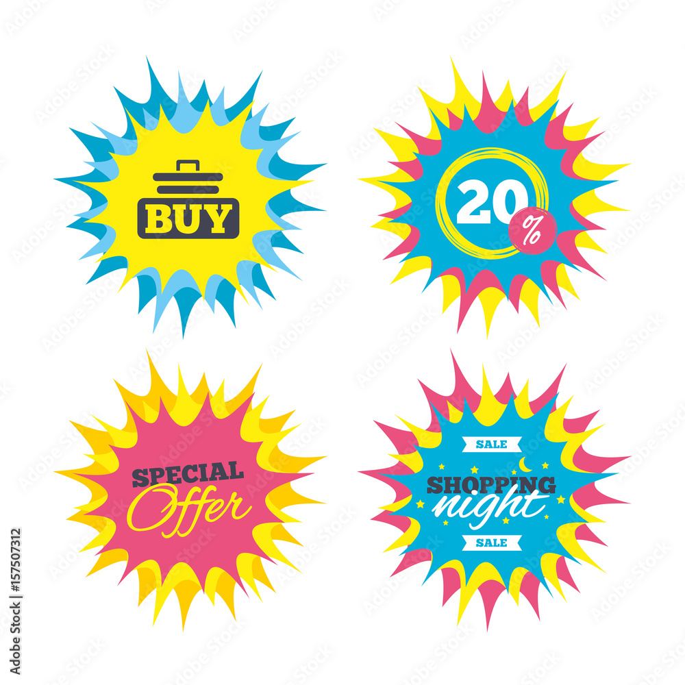 Buy sign icon. Online buying cart button. Buy sign icon. Online buying cart button.