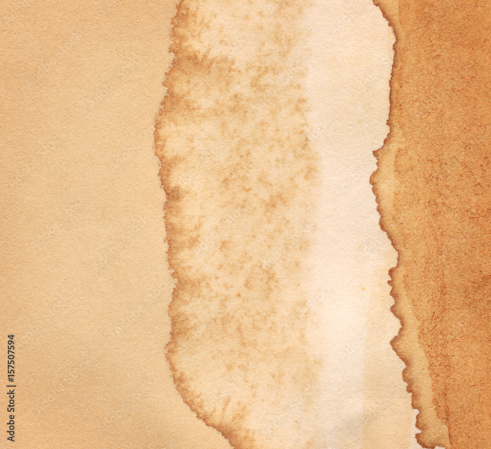Old stained paper
