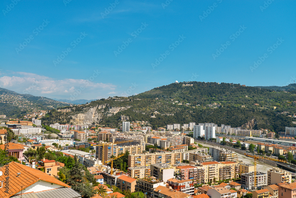 Wonderful panoramic view of Nice