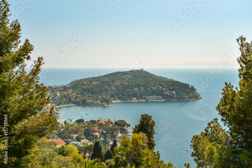 Scenic view of the Mediterranean coastline