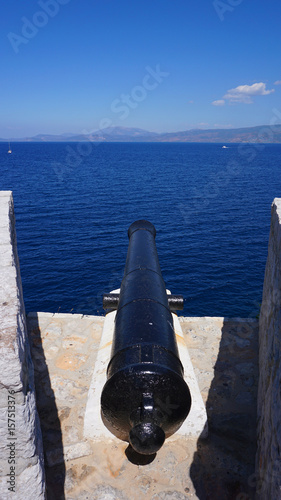 Photo of picturesque island of Hydra on a spring morning, Saronic Gulf, Greece photo