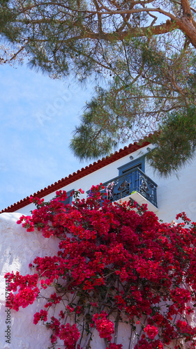 Photo of picturesque island of Hydra on a spring morning, Saronic Gulf, Greece photo