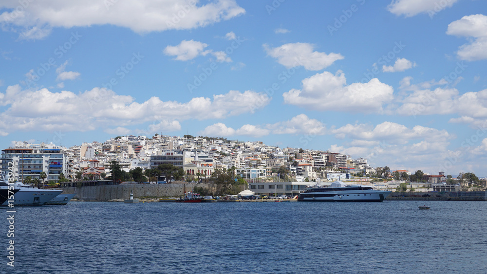 Photo in Marina Zeas port in Peiraeus, Attica, Greece