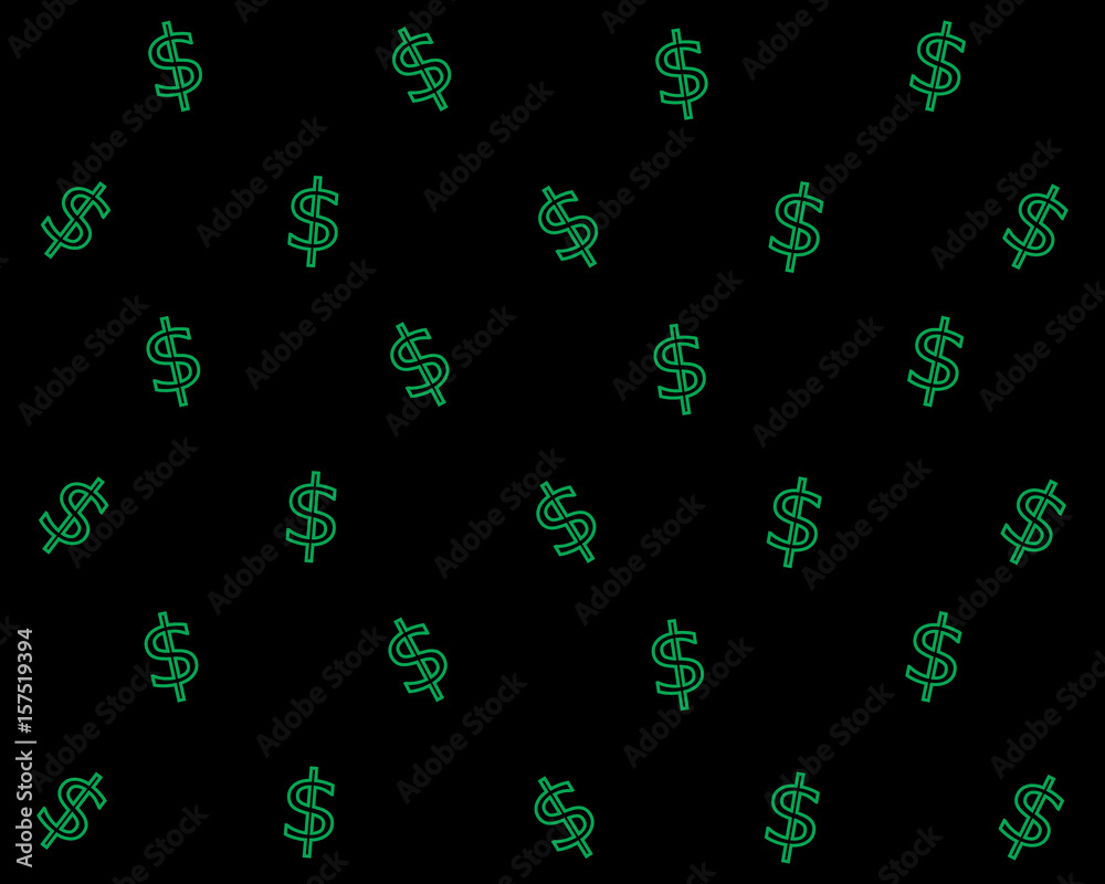 dollar symbol pattern dollar symbol pattern