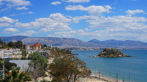 Photo in Marina Zeas port in Peiraeus  Attica  Greece