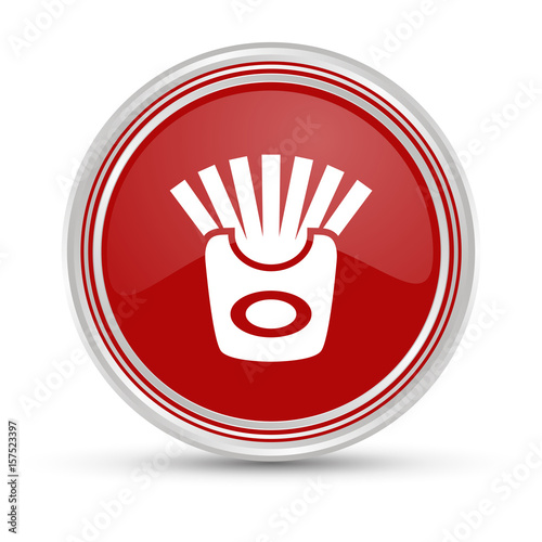 Roter Button - Pommes