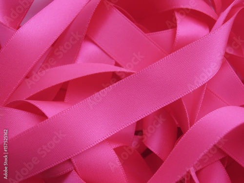 Pink ribbon background, design element