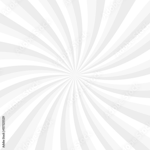 White and gray rays background  vector fond