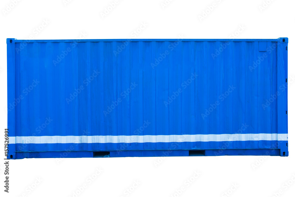 internation container for save your goods on white background . internation container for save your goods on white background .