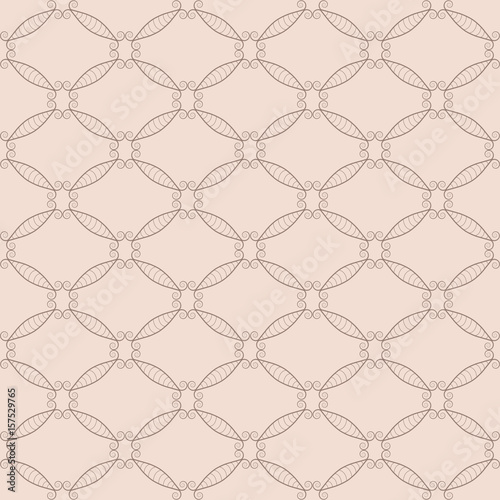 Retro net seamless pattern. Objects grouped and named in English. No mesh, gradient, transparency used.