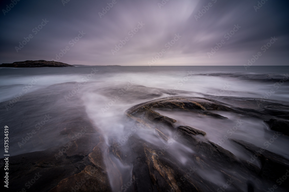 Obraz premium Seascape, winter 