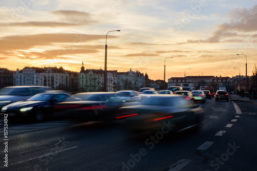 Photography Traffic on the road