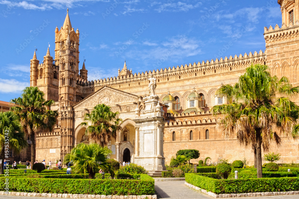 Cathedral of Palermo dedicated to the Assumption of the Virgin Mary - Palermo, Sicily, Italy