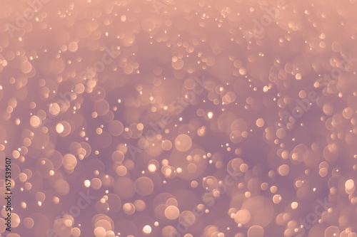 Bokeh background orange