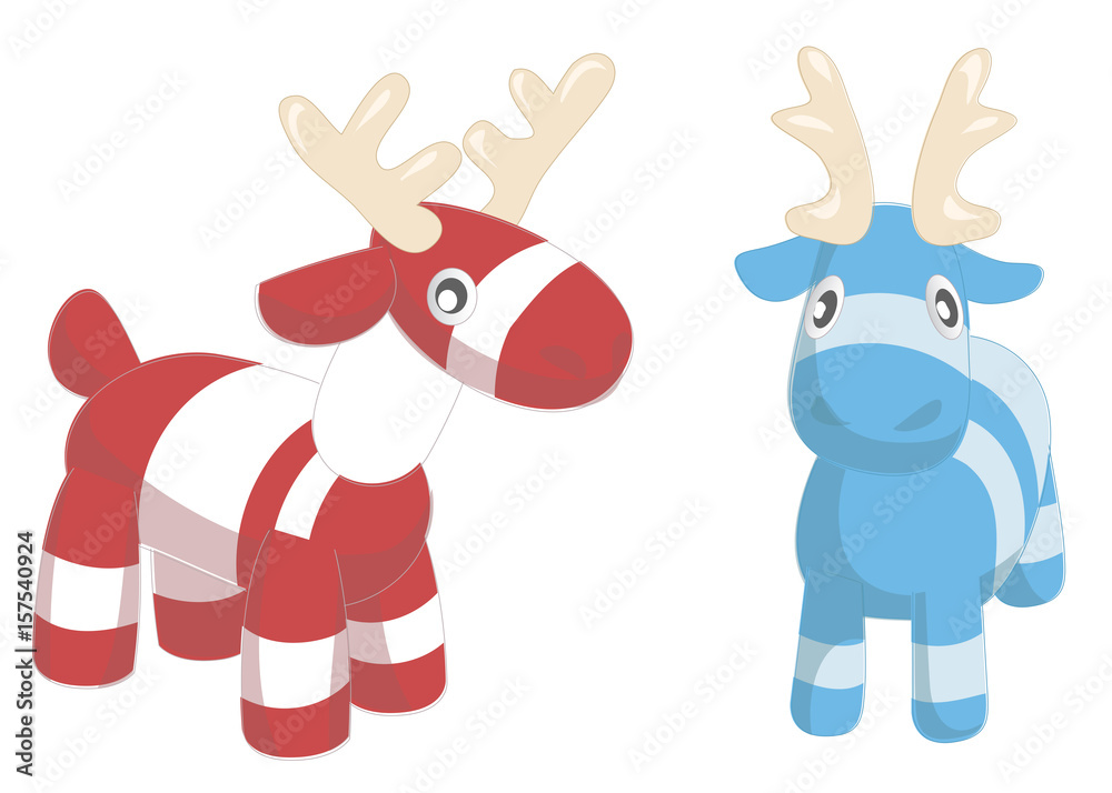 Toy baby deer stripes. Nice gift for kids.