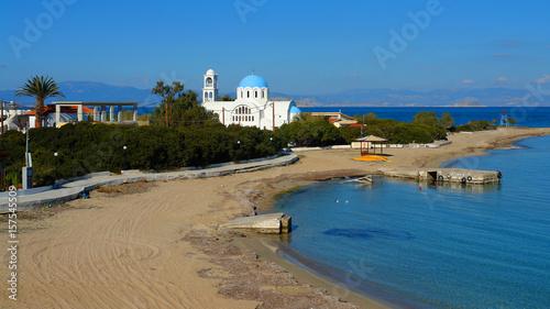 Photo from picturesque island of Agistri, Saronic gulf, Greece