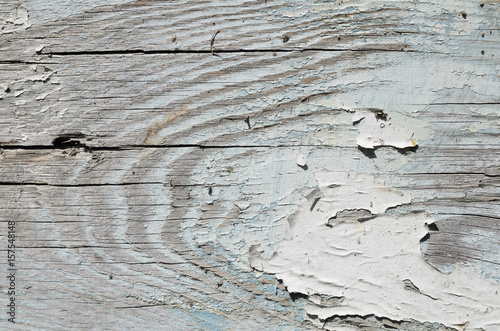 Wood texture with old paint, background