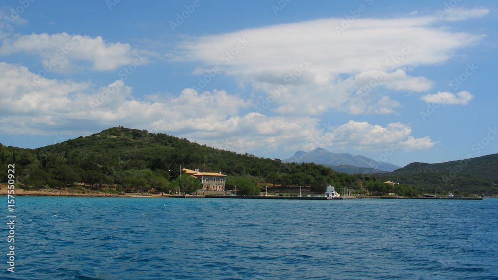 Photo of iconic Gulf of Petalion with clear water beaches, Evoia island, Greece Photo of iconic Gulf of Petalion with clear water beaches, Evoia island, Greece