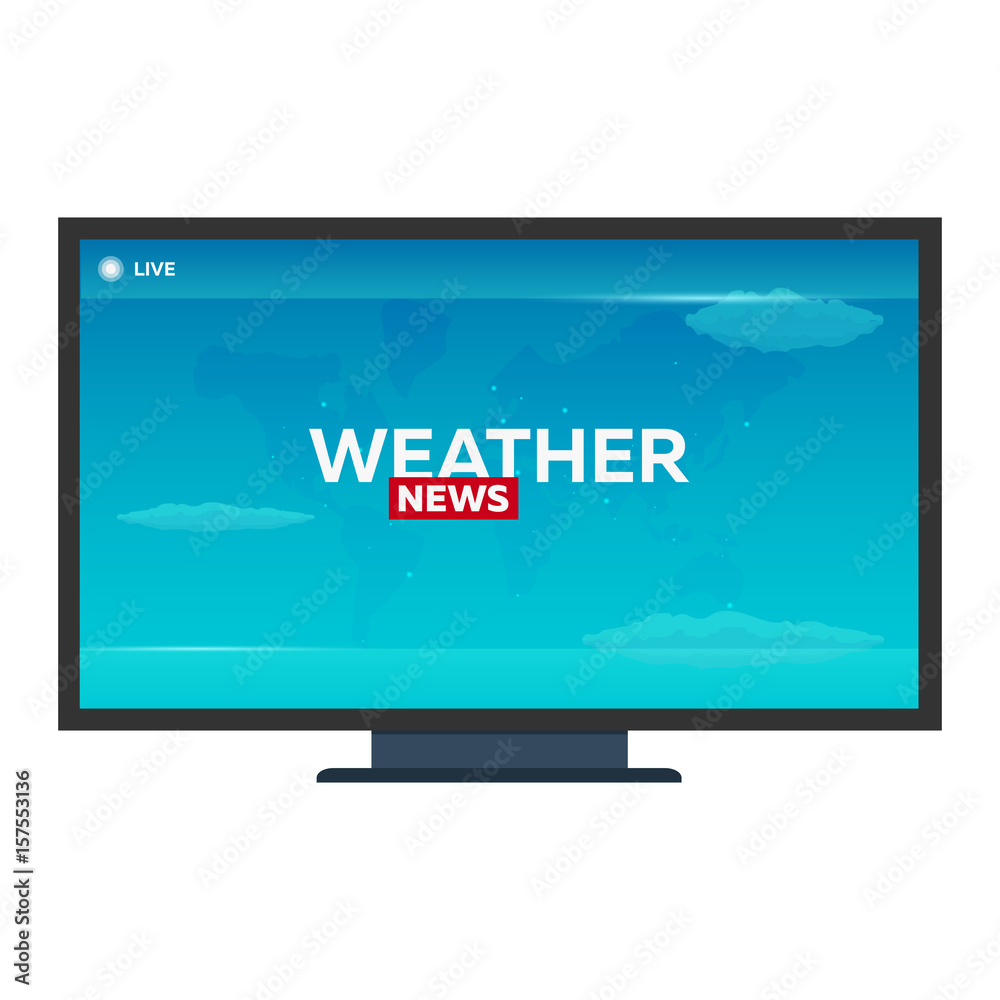 Mass media. Weather news. Breaking news banner. Live. Television studio. TV show. Mass media. Weather news. Breaking news banner. Live. Television studio. TV show.